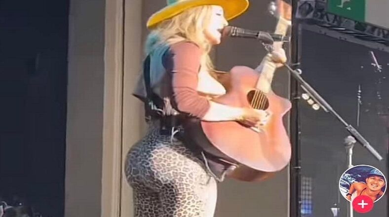 Lainey Wilson goes viral for large backside during concert