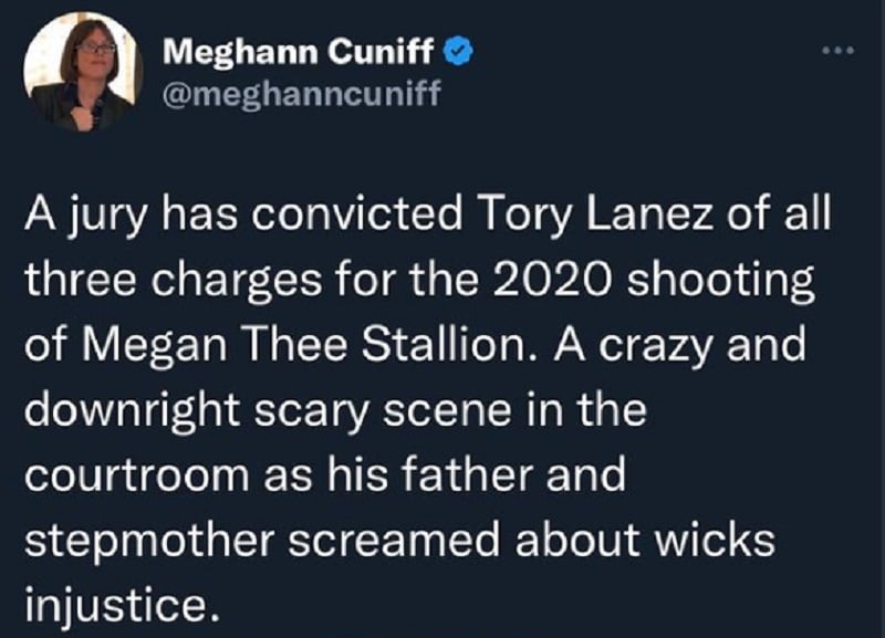 Tory Lanez convicted in Megan Thee Stallion shooting