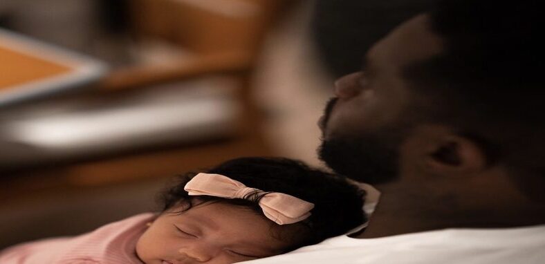 Diddy shows off first photos of sixth child