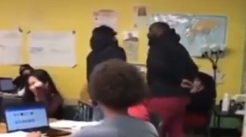 Black substitute teacher beats up student calling him n-word