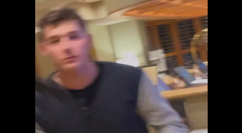 Black woman beats White man in hotel harassing her co-worker