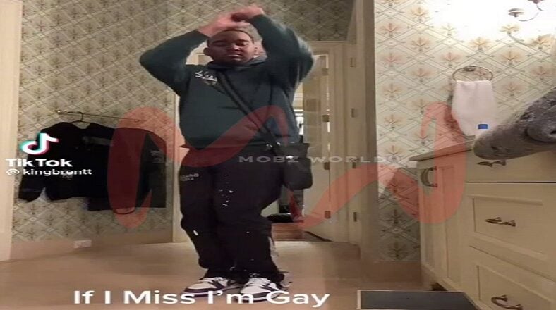 Brentt Leakes seemingly comes out of the closet on TikTok