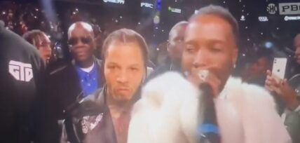 Shy Glizzy performs "First 48, Pt. 2" at Gervonta Davis' fight