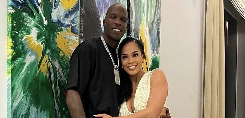 Chad Johnson and Sharelle Rosado get engaged