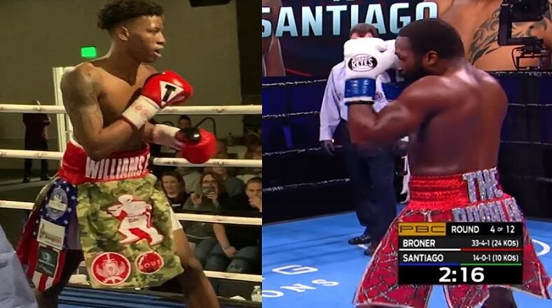 Michael Williams Jr and Adrien Broner will face off on February 25