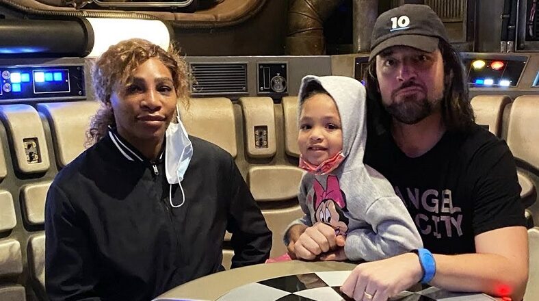 Serena Williams' husband says she taught him what a washcloth is