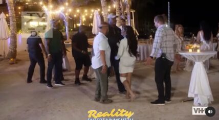 Shekinah and Lyrica Anderson almost fight on Love & Hip Hop