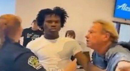 White man attacks Black YouTuber for taking his luggage