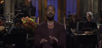Michael B. Jordan jokes about Lori Harvey breakup on "SNL"
