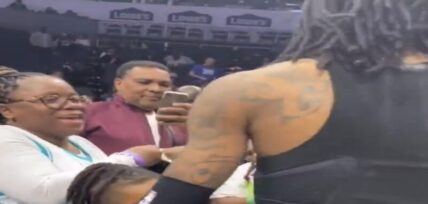 Ja Morant gifts DaBaby's mother signed jersey in Charlotte