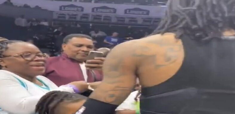 Ja Morant gifts DaBaby's mother signed jersey in Charlotte