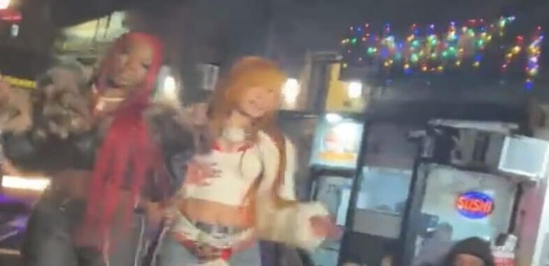 Ice Spice shoots "In Ha Mood" video in The Bronx