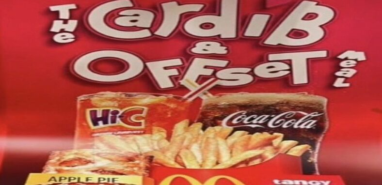 Cardi B and Offset will reportedly have own meal at McDonald's