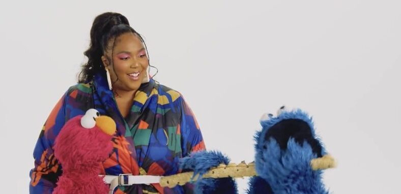 Lizzo appears in segment of "Sesame Street"