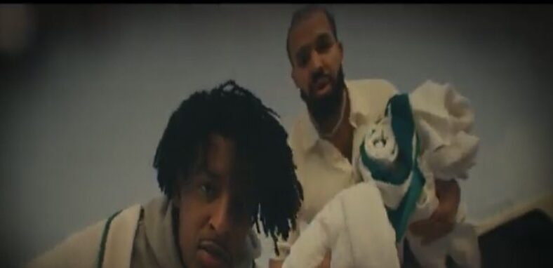 Drake and 21 Savage release "Spin Bout U" video