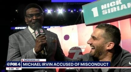 Michael Irvin accused of misconduct and won't cover Super Bowl