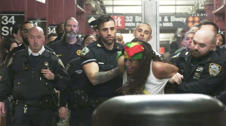 16 officers came to arrest woman for stabbing husband