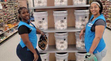Female Walmart employee goes viral due to backside