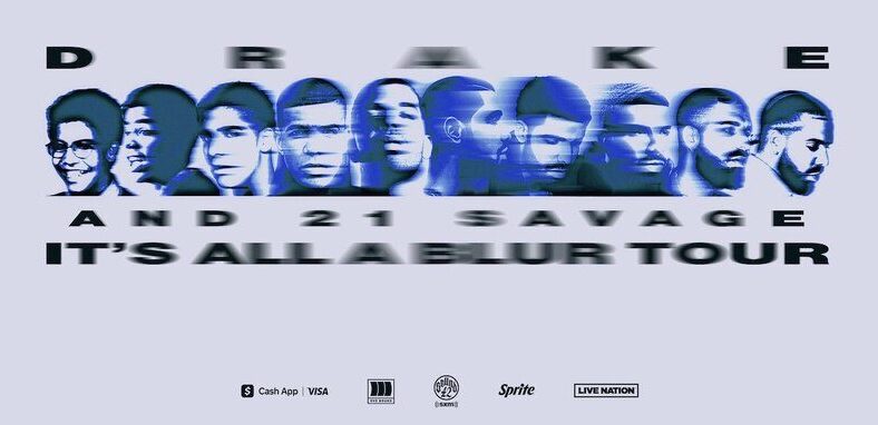 Drake and 21 Savage announce "It's All A Blur" Tour