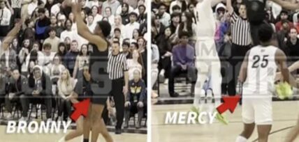 Mercy Miller defeats Bronny James in regional playoff game