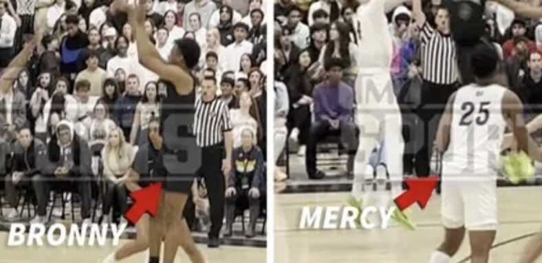 Mercy Miller defeats Bronny James in regional playoff game
