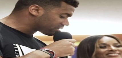 Ciara & Russell Wilson pray & sing with over 300 inmates at prison