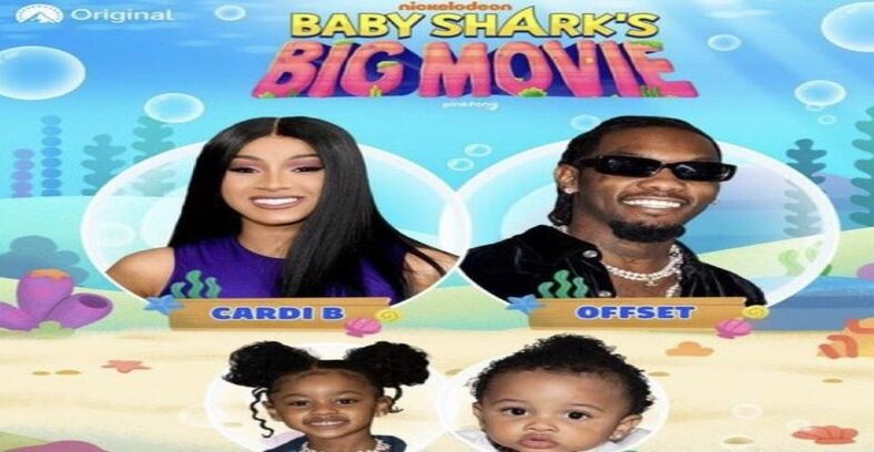 Cardi B and Offset announce "Baby Shark" movie appearances