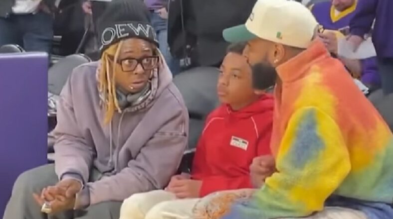Lil Wayne's son goes viral for bored look with Odell Beckham Jr