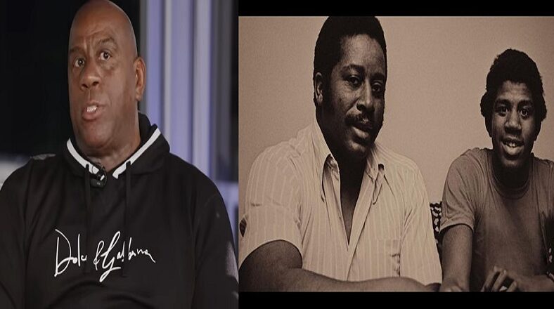 Magic Johnson shares news that his father has passed away