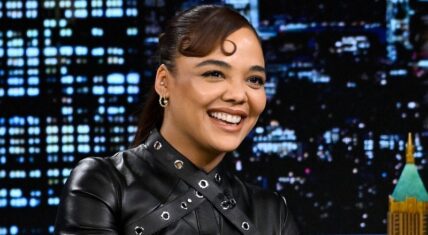 Tessa Thompson said she just ate eggs for the first time