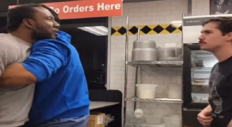 White man beaten for jumping in disagreement at Waffle House
