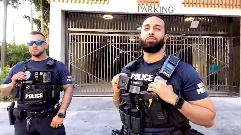 White man curses at two cops and calls Black cop the n-word