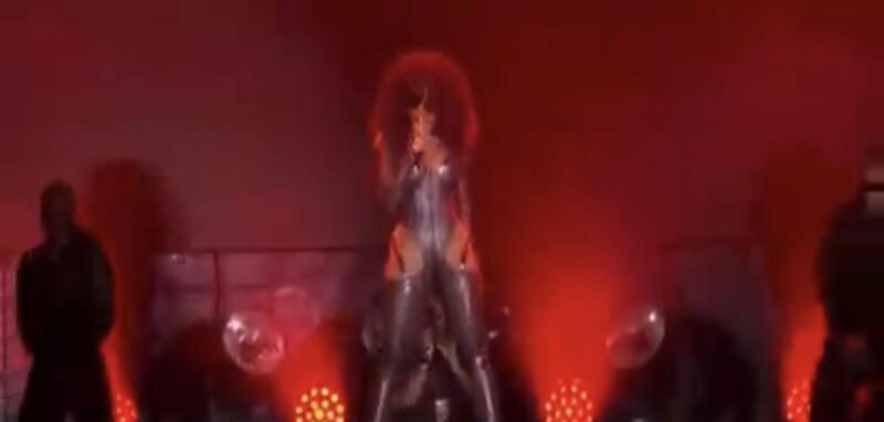 Megan Thee Stallion performs at AT&T Block Party in Houston