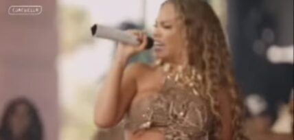 Latto denies photoshopping photo of her Coachella performance