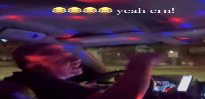 City Girls' JT shows off driver rapping Young Dolph's "Preach"