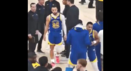Jordan Poole refuses to shake Draymond Green's hand
