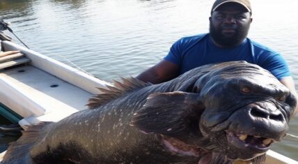 Man captures fish with gorilla face and people think it's fake