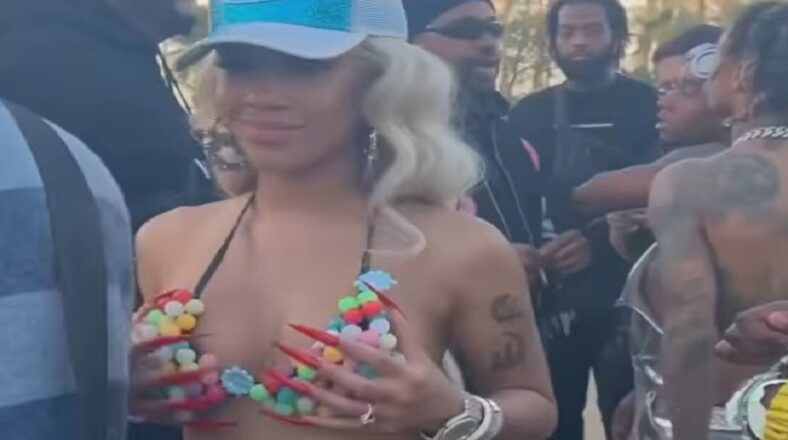 Saweetie spent her first $10K from rap on a boob job