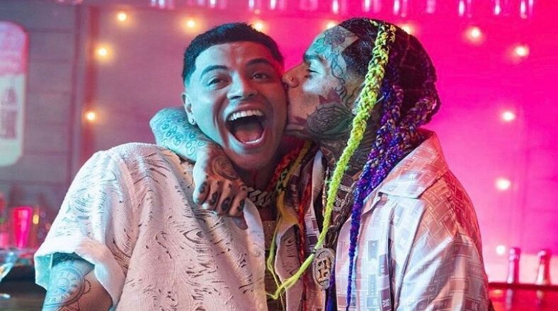 6ix9ine is accused of having an intimate video with another man
