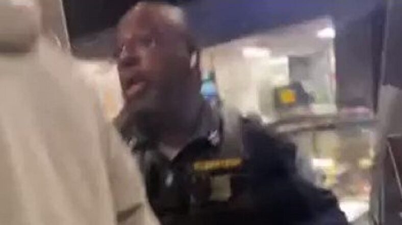 Cop harasses a man at McDonalds and receives a beat down