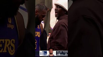 Gary Payton trash talked LeBron James during halftime at Game 2