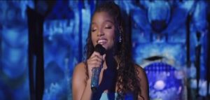 Halle Bailey performs "Part Of Your World" at Disneyland 