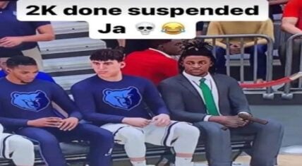 Ja Morant is already suspended on NBA 2K