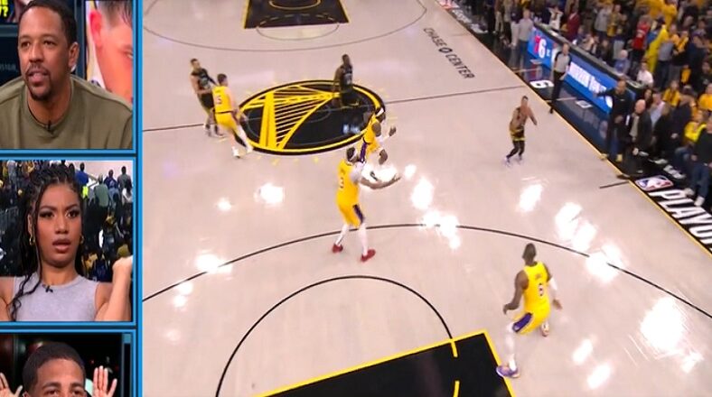 Jordan Poole roasted by NBA on TNT for 28 foot late game shot