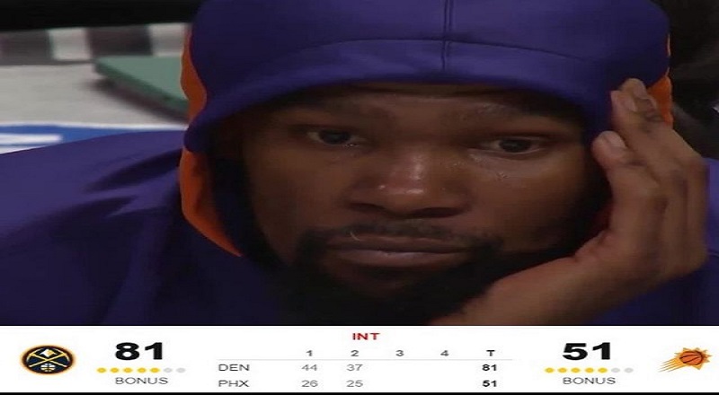 Kevin Durant clowned for poor play as Suns are losing Game 6