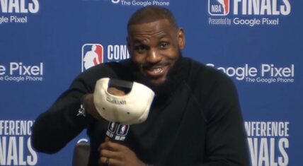 LeBron James hints at retirement after being swept by Nuggets