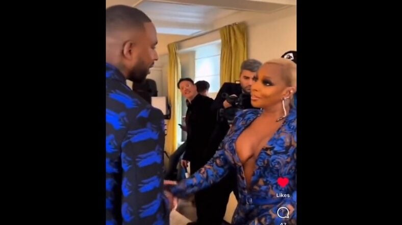 Mary J Blige has viral reaction to meeting Skepta for the first time