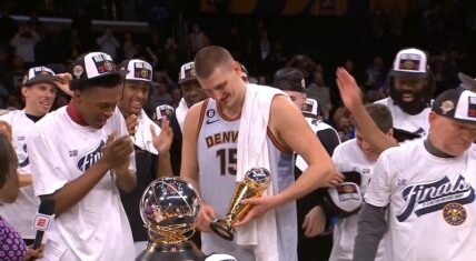 Nikola Jokic wins the 2023 Western Conference Finals MVP award