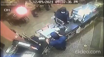 Teenager shoots robber who breaks into family's pizzeria
