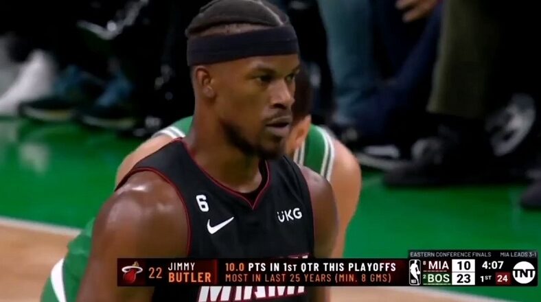Viewers think Boston crowd called Jimmy Butler racial slur